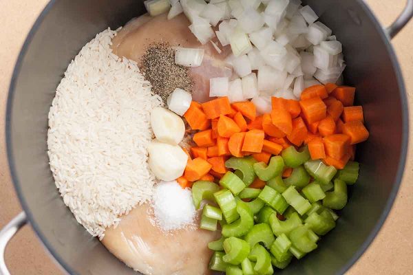 One-Pot Chicken and Rice Soup