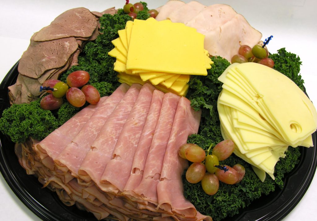 Meat & Cheese Trays Large (Serves 25-30 people) - Miller's Food Market A Deli Sells Sliced Meat And Cheese
