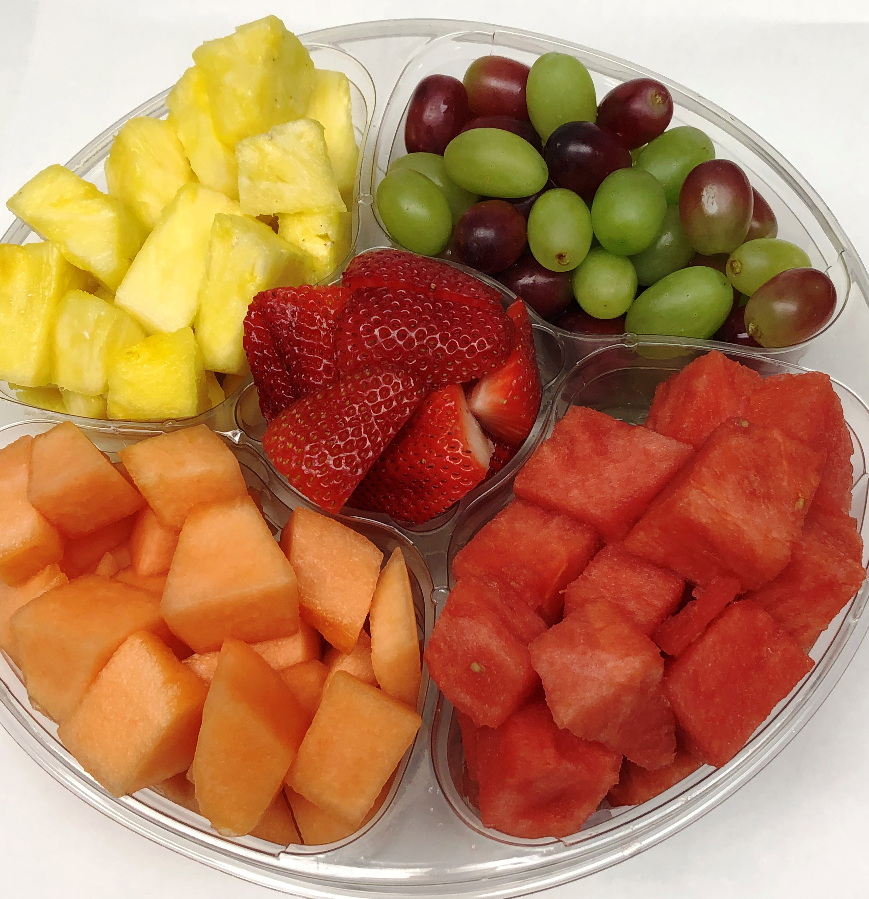 cut fruit tray