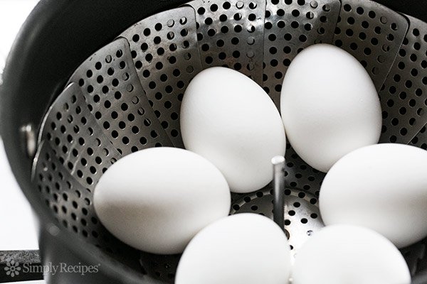 How to Steam Hard Boiled Eggs