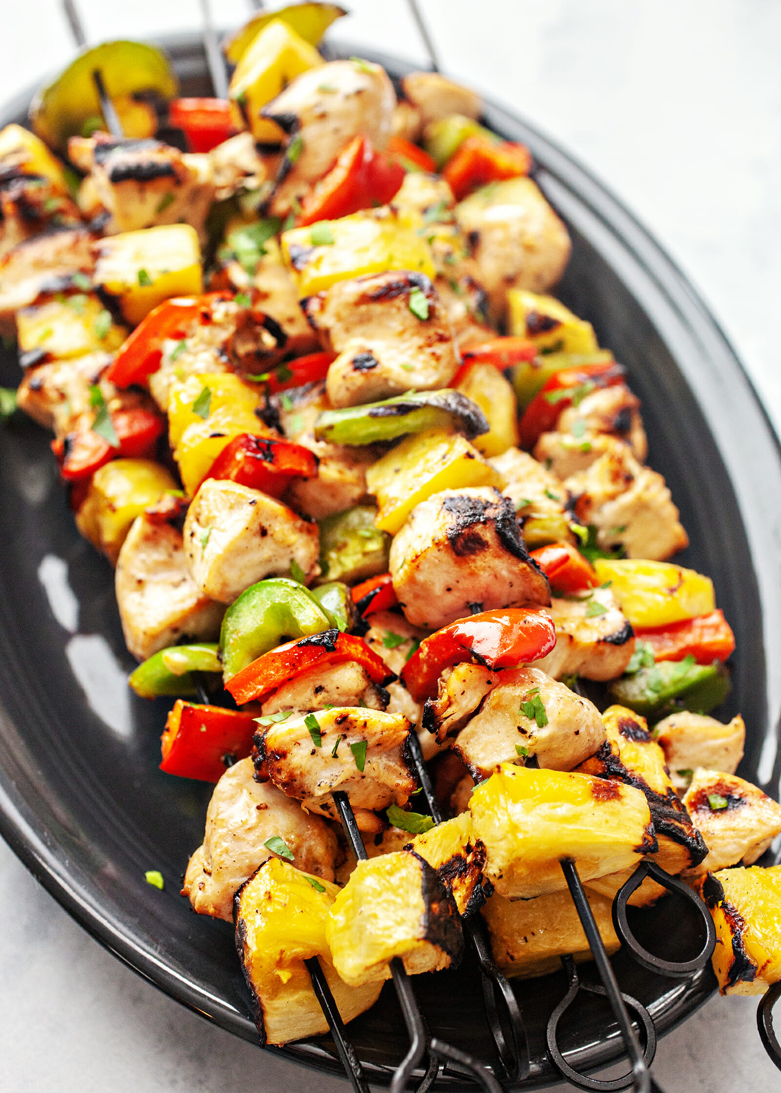 Kabobs with Chicken and Pineapple