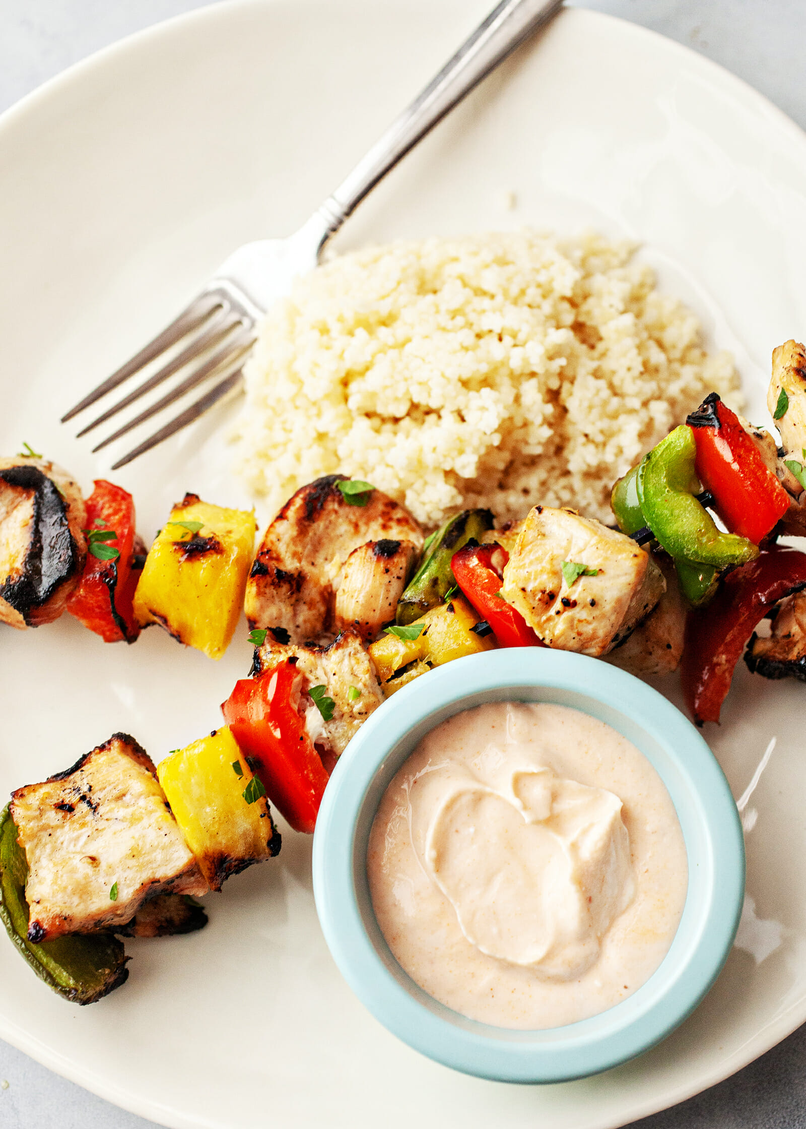 Kabobs with Chicken and Pineapple