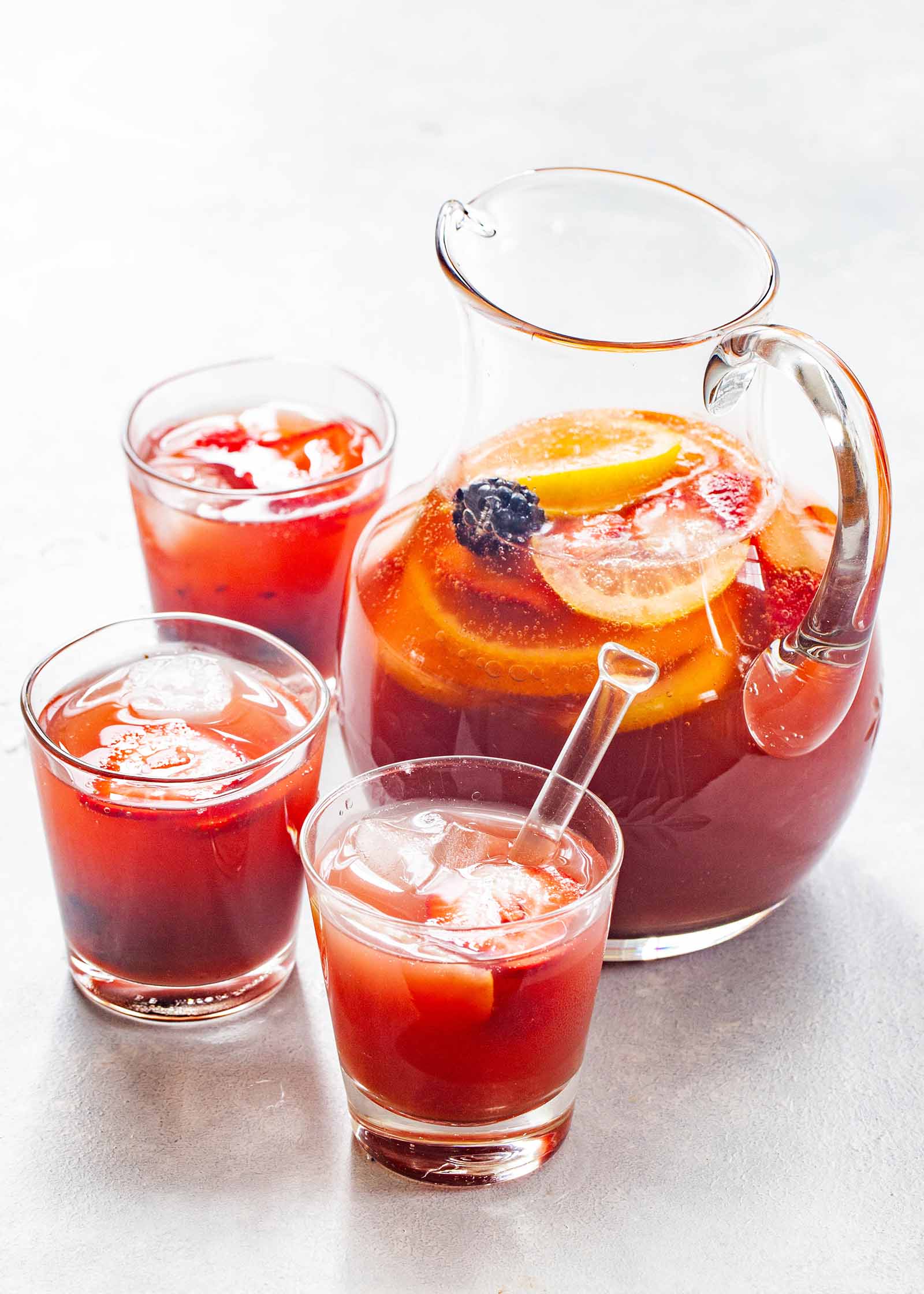 Virgin Pomegranate Citrus Sangria