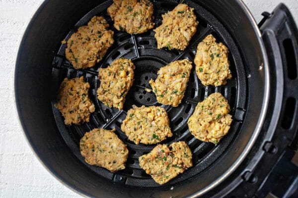 How to make falafel in the air fryer load up the air fryer