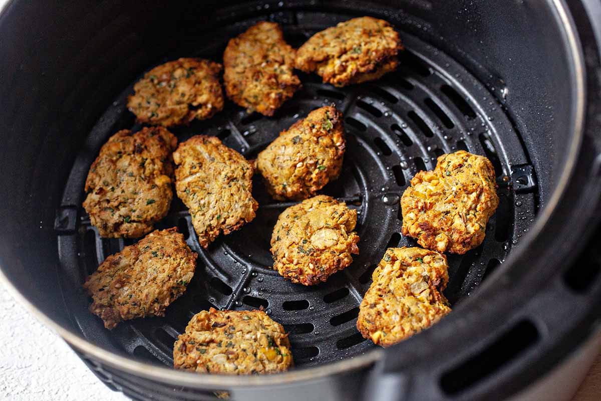 How to make falafel in the air fryer air fry the falafel