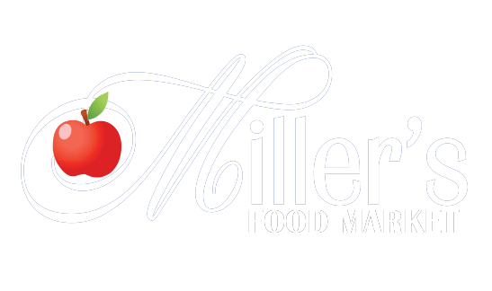 A theme logo of Miller's Food Market